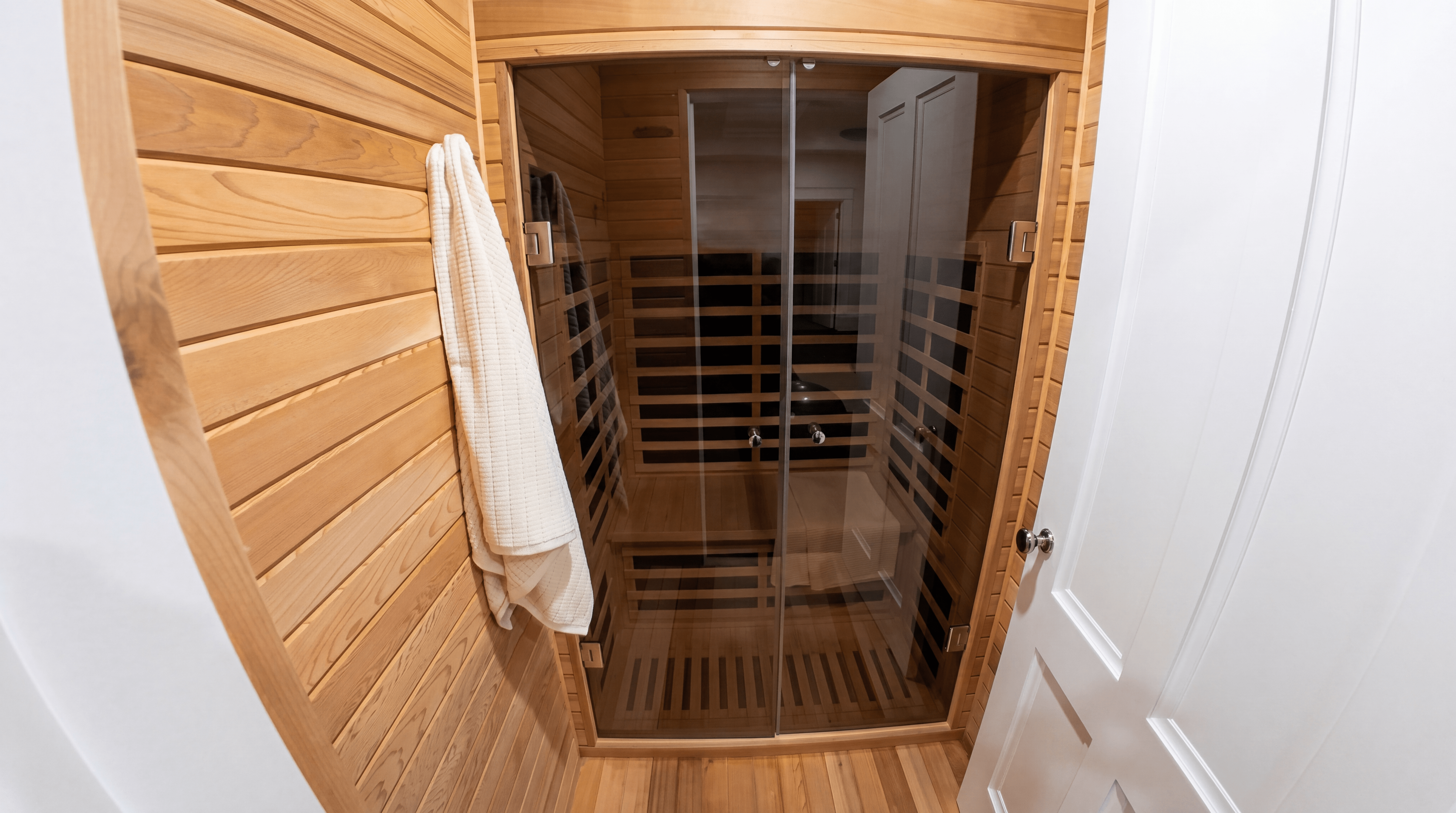Sauna at 172 Brattle Street Cambridge